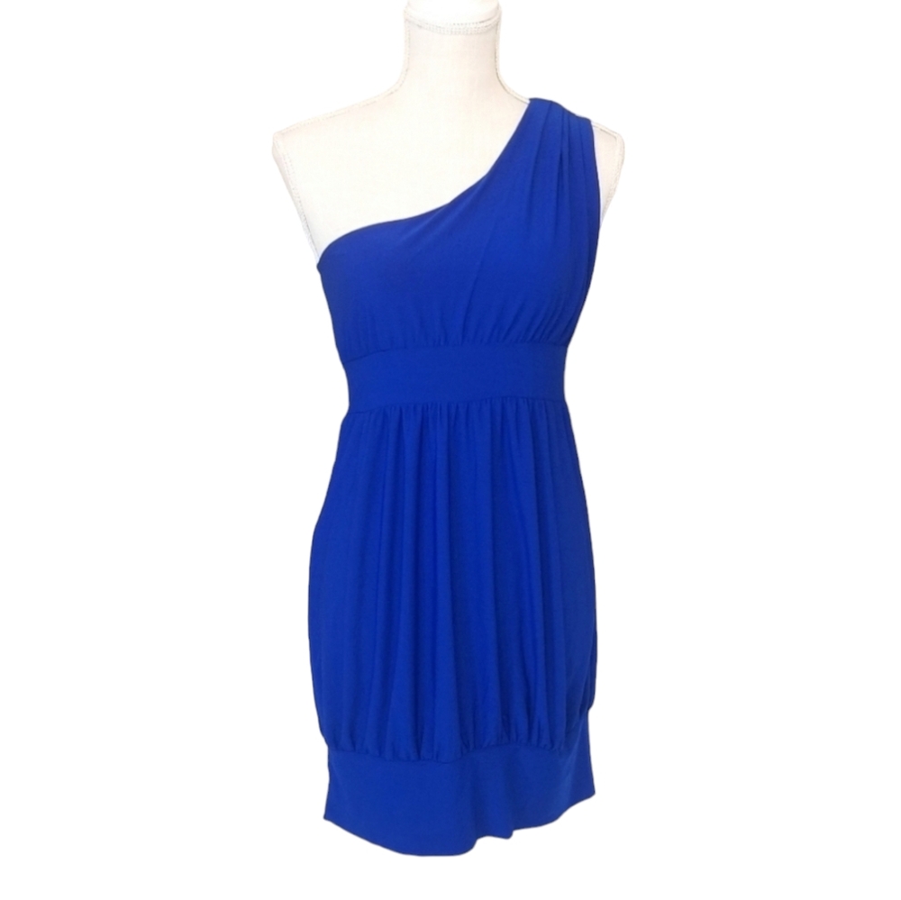 Body Central | Womens Size Medium | Blue Body Form One Shoulder Dress